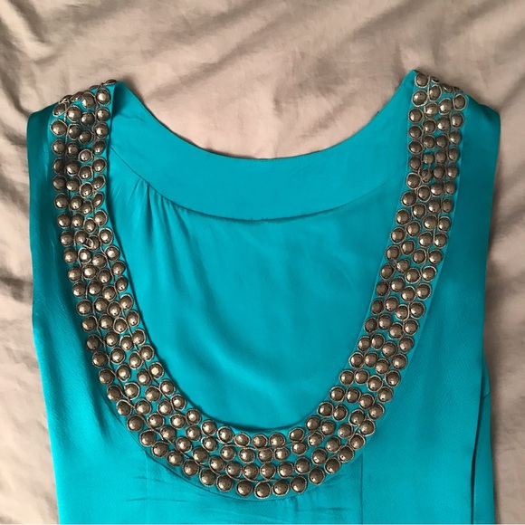 100%Silk Cocktail backless Dress - Picture 7 of 8